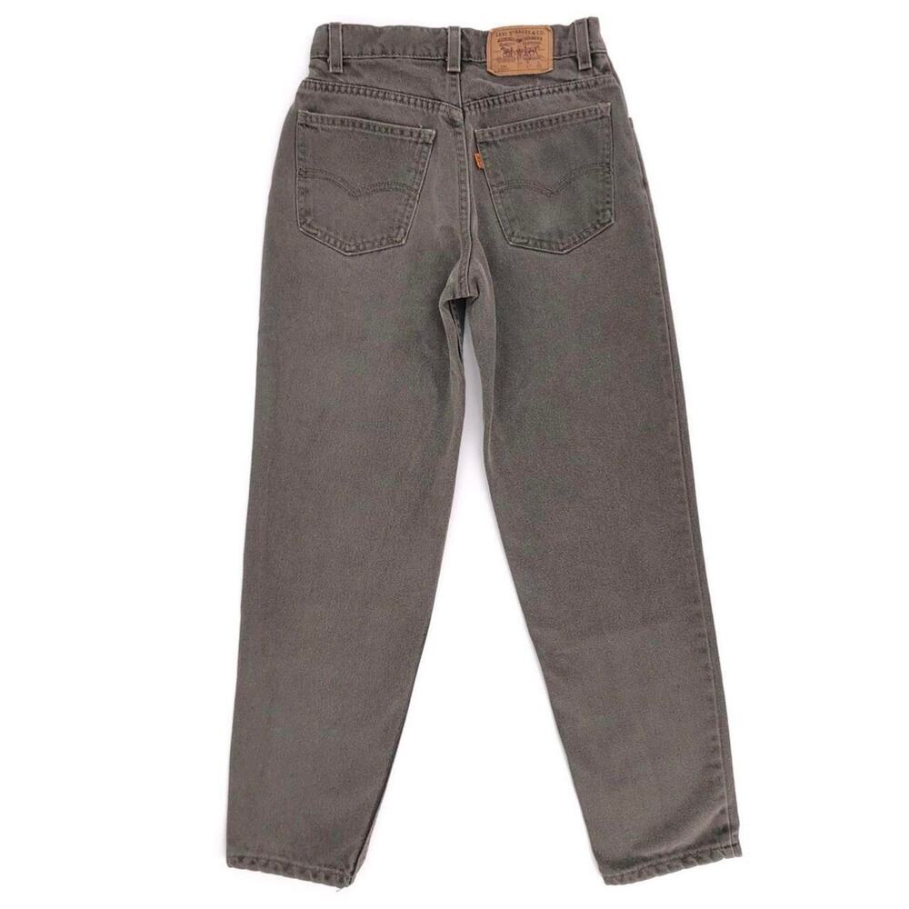 90s Levis olive green 550 Student jeans orange tab 1990s vintage